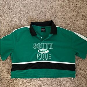 South Pole Green Polo Shirt